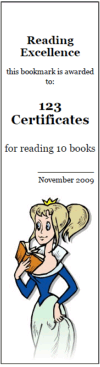 princess bookmark template