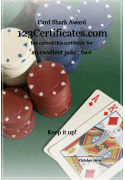 black jack certificates